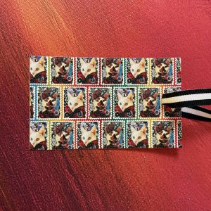 "First Class" Ribboned Gift Tags x 5